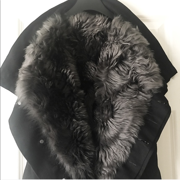 RICK OWENS DRKSHDW | FUR DENIM VEST | REVERSIBLE - Picture 3 of 8